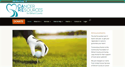 Desktop Screenshot of elkhartcancer.org